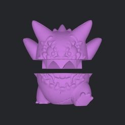 Captura-de-Pantalla-2023-09-08-a-las-19.55.08.jpg Fichier STL GRINDER GENGAR POKEMON HALLOWEEN GRINDERKING 100X70X88 MM EASY PRINT PRINT IN PLACE FDM.・Objet imprimable en 3D à télécharger