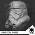 13.png Storm Trooper Zombie Slayer Head for 6 inch action figures