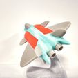 IMG_20200809_104217-02.jpeg STL file Fighter Jet Toy Puzzle - CN type・3D print design to download