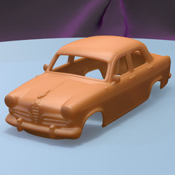 a006.png Archivo STL ALFA ROMEO GIULIETTA 1955 (1/24) carrocería imprimible・Objeto para impresora 3D para descargar