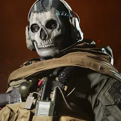 Ghost_BattlePass_CoDWebsite_MW-1.webp STL file Ghost Mask MW・Design to download and 3D print