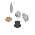 parts 2.png Free STL file Roblox accesories・3D printable design to download