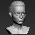 10.jpg Margot Robbie bust ready for full color 3D printing