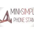 88e9e1f4d830df2d4fee3c8a33acc227_preview_featured.jpg STL-Datei Simple Phone Stand + Credit Crad Size Version kostenlos・3D-Drucker-Modell zum herunterladen