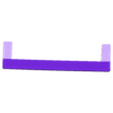 CAMPERVAN - SLIDER.stl Campervan Toy. Surfboard and Upper Bed Set.