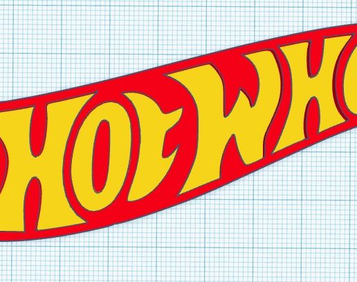 hot wheels logo drawing