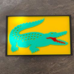 IMG_20230413_212008.jpg Archivo STL logo lacoste・Modelo para descargar e imprimir en 3D