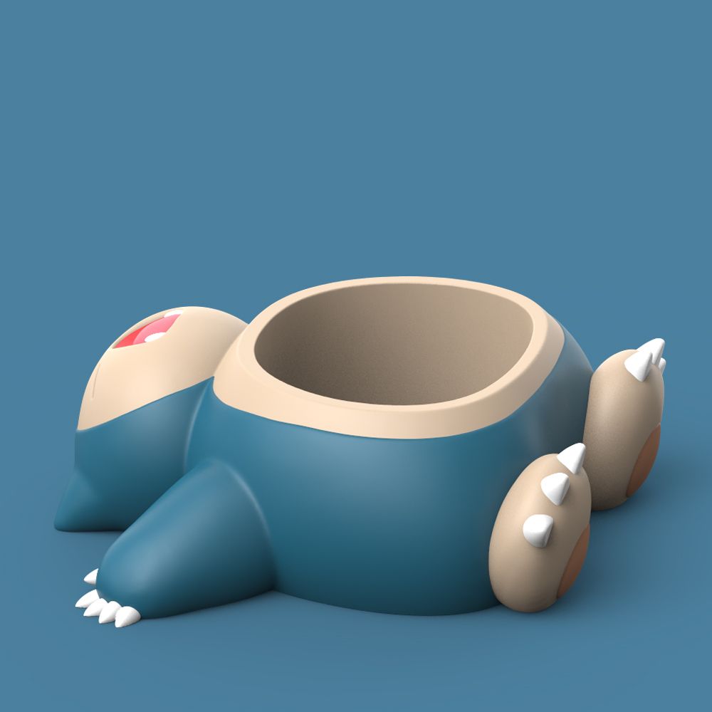 Fichier Stl Pokemon Planteur Snorlax・design Pour Imprimante 3d à