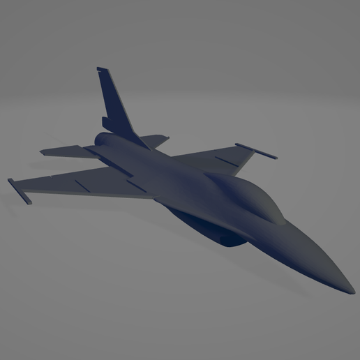 2.png Lightweight 3D Printed Glider – F-16 Viper  - 1/120