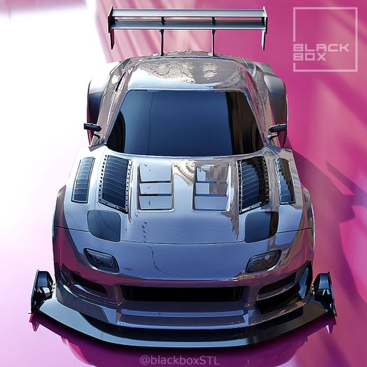 r1110.jpg TIME ATTACK RX7 Bodykit ДЛЯ Tamiya 1/24th Modelkit