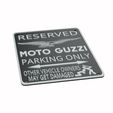 Screenshot-2023-12-22-220910.jpg Moto Guzzi V7 I II III Stone Special Racer V85 TT V100 Mandello V9 California Griso Stelvio Motorcycle Fun Parking Workshop Garage Warning Sign Easy Print on Any FDM Printer