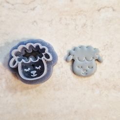 20230605_133541.jpg Fichier STL Découpeur d'argile polymère - Tête de mouton・Modèle à imprimer en 3D à télécharger