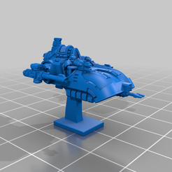 MK5_Javelin_AT_6mm.png Free STL file Mark Five Heresy Bikes and Speeders 6-8mm (Remix)・3D print design to download