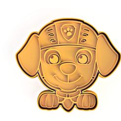 Picsart_22-02-16_11-57-21-288.jpg STL file PAW PATROL COOKIE CUTTERS・3D printable model to download