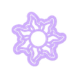 SUN.stl Sun, Intertwined, 60mm Cookie Cutter