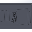 STL file Key ring Backrooms level 0 🔑・3D printable model to