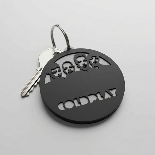 Coldplay Band Keychain Coldplay Key Chain