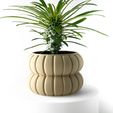 misprint-8757-2.jpg The Yanor Planter Pot with Drainage | Modern and Unique Home Decor for Plants and Succulents  | STL File