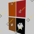Fuego7.jpg silhouette pokemon evolutions