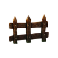 model.png Wooden fence no.3