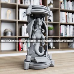 Charizard-in-the-lab-from-pokemon-4.jpg STL file Charizard in the lab from pokemon・3D print design to download
