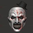 08.jpg Art The Clown Mask With Hat - Terrifier 3 Cosplay For Halloween