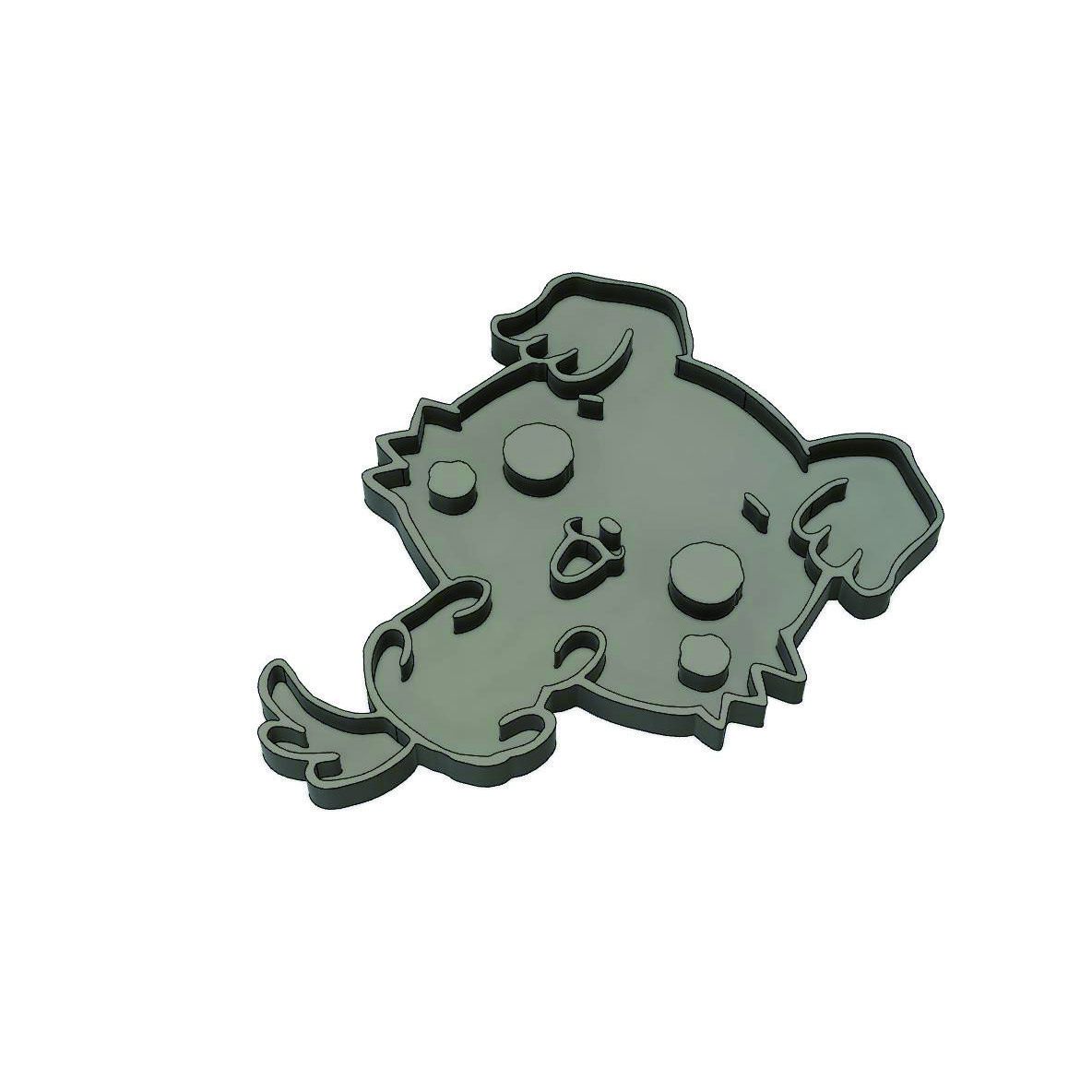 Download STL file chibimaru cookie cutter • 3D printing object ・ Cults