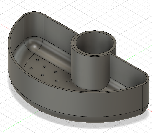 120mm level.png Modularized terrace system for biOrb fish tank