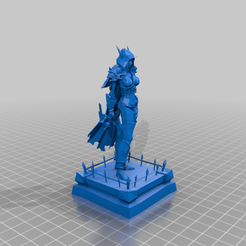 Sylvanas-Queen.png World of Warcraft WoW Chess Set Pieces - WMV models
