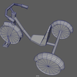 Low_Poly_Tricycle_Wireframe_02.png Low Poly Tricycle