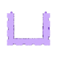 28mm - Castle - Keep - 2nd Floor - E Top.stl Castle - Norman Keep, DND scenery, medieval building, fantasy architecture, wargame scenery, 28mm and 32mm scale
