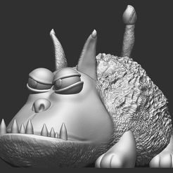 img1.jpg Archivo STL kyle the dog (despicable me) NO SUPPORT・Plan de impresora 3D para descargar