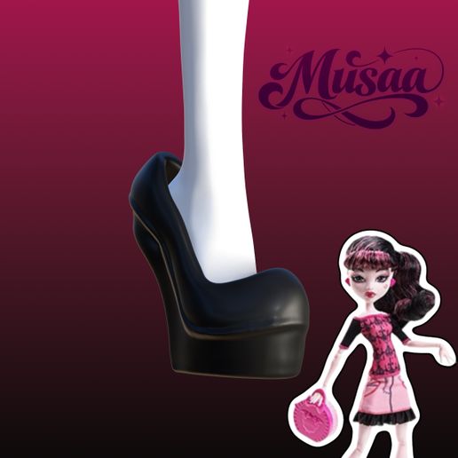 Monster High Draculaura Scaris Shoes