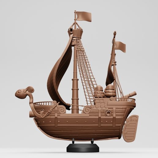 7.jpg One Piece - GOING MARRY 3D PRINTABLE