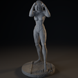 annie-render.effectsResult.0002.png Annie Female Titan  From attack on Titan Shingeki no Kyojin 3D print model