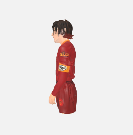 🇮🇹 Francesco Totti - Figura・Arquivo OBJ para Impressão 3D・Cults