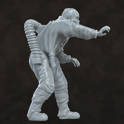 space zombies tec.png Скачать файл 3D Marooned technician Miniature • Образец с возможностью 3D-печати, azorean3d