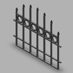ogrodzenie-2_1.png STL file Fence v2 - 1:35・Design to download and 3D print, POL-6347