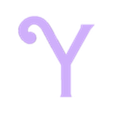 Y.stl BARBIE Letters and Numbers (old) | Logo