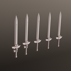 untitled.png Free 3D file Ultra Long Power Sword of the Space Romans・Template to download and 3D print