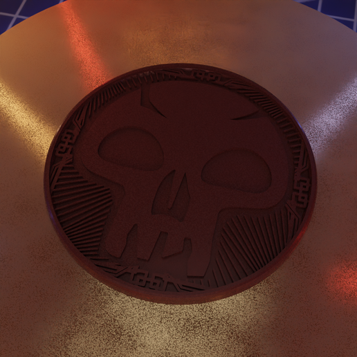 Capygon Coasters - MTG Manas 3D model