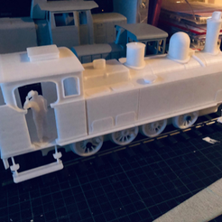 IMG_4393.PNG Archivo STL Locomotora "tipo 53" Ferrocarriles del Estado belga (SNCB/NMBS) 1/32・Diseño imprimible en 3D para descargar