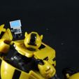 03.jpg Cane and ID Remote for Transformers WFC Bumblebee