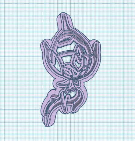 Pokemon: Poipole Cookie Cutter