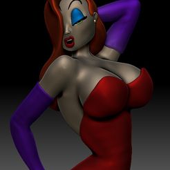 Jessica_Rabbit7e.jpg Fichier STL gratuit Jessica・Objet imprimable en 3D à télécharger