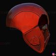08.jpg Red Hood Mask Damaged - TITANS season 3 - DC comics Cosplay 3D print model