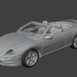 Captura-de-Tela-62.png Mitsubishi Eclipse GT 2000 Convertible - Modèle imprimable en 3D à l'échelle 1/24