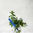 SITUATION-PIC-A-MENTHE-6.jpg Mint" plant marker - 3D STL file for printing | Aromatic picks | Indoor garden & kitchen garden