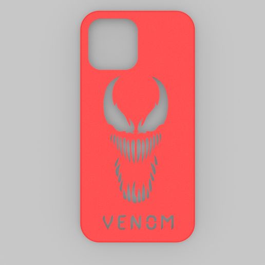 3D PRINTED VENOM IPHONE 13 CASE 3D model