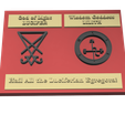 Principal_1.png STL-Datei Rahmen mit den Siegeln von Luzifer und Lilith・Design für 3D-Drucker zum herunterladen